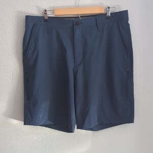 Orvis Men's Deep Blue Flat Front Shorts